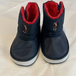 New boots. Ralph Lauren Polo. Size 3. Baby.